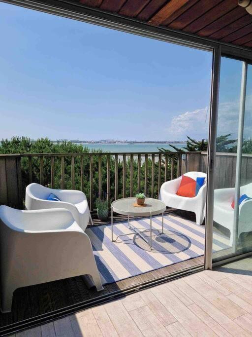 Appartement Aux Minimes Magnifique Vue Mer Au Pied De La Plage 50M2-2Ch. La Rochelle  Eksteriør bilde