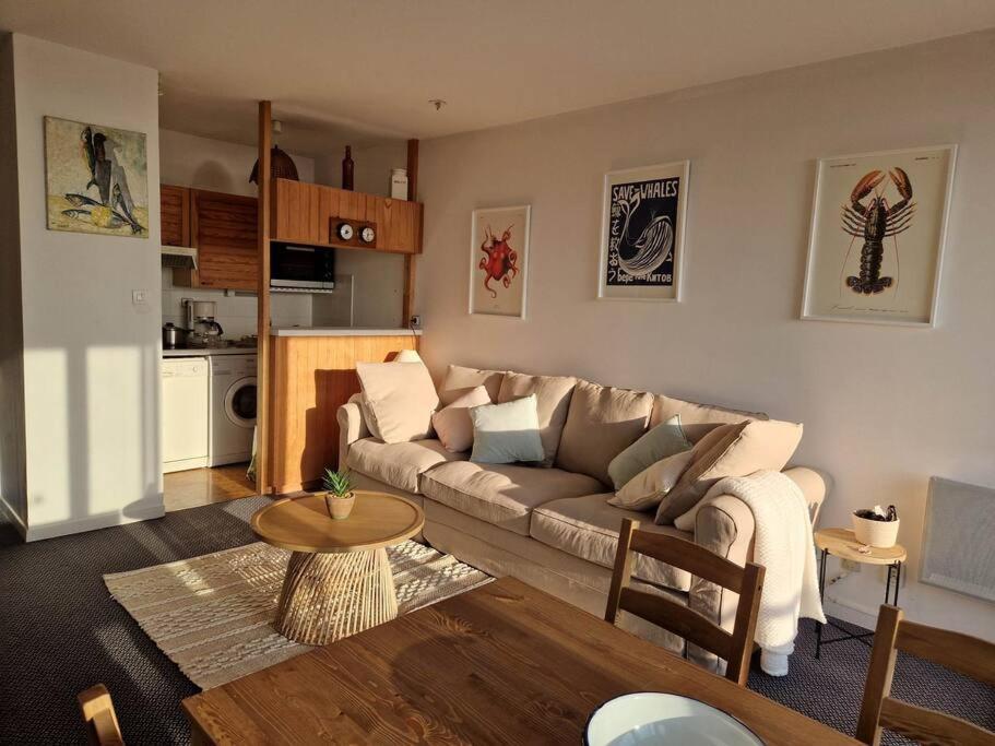 Appartement Aux Minimes Magnifique Vue Mer Au Pied De La Plage 50M2-2Ch. La Rochelle  Eksteriør bilde