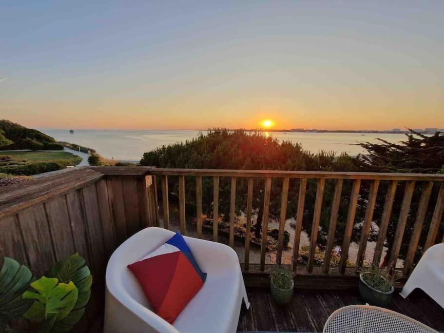 Appartement Aux Minimes Magnifique Vue Mer Au Pied De La Plage 50M2-2Ch. La Rochelle  Eksteriør bilde